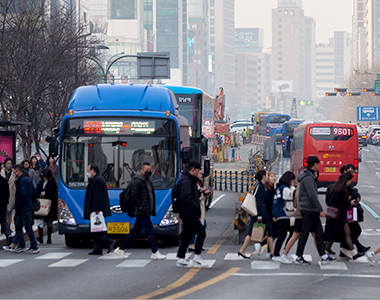 사물이 선명하게 보이는 정상적인 시야